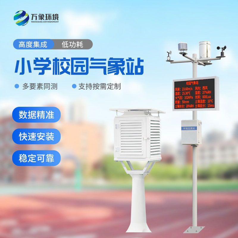 小學校園氣象站，校園氣象環境監測離不開它！